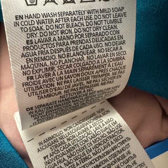 Arena Shila Bikini Bralette Size XL In Galapagos Beach Swim Removable Cups NWT - Picture 8 of 8